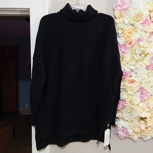 Lillusory Women's Oversized Turtleneck Sweater